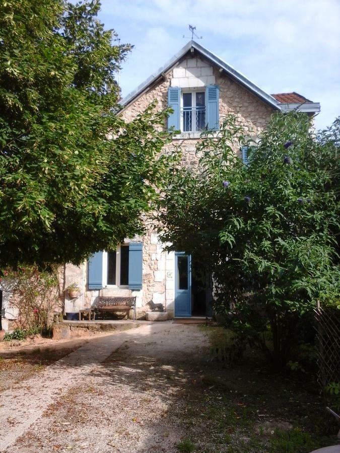 La Maison Bleue Brantôme Eksteriør billede